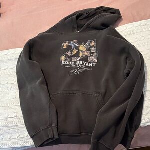 Black Kobe Bryant Tribute Hoodie